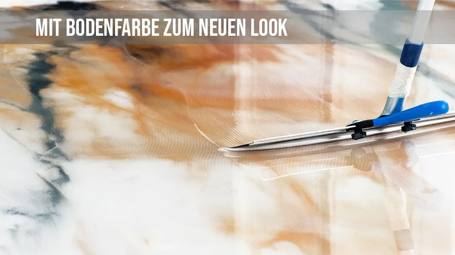 Bodenfarbe neuer look boden